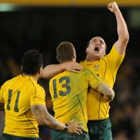 L'Australie bat Galles 20-19, et a gagné les 3 test-matches