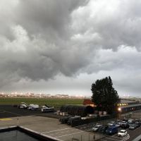 Ciel sombre sur Zaventem