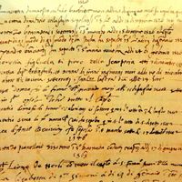 Le document attestant la date du décès de "Mona Lisa", cité par l'historien Giuseppe Pallanti