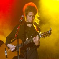 Selah Sue, en concert sur la grande scène vendredi soir.