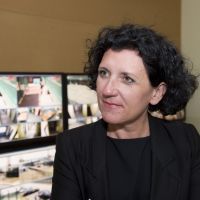 La ministre Annemie Turtelboom lors de la visite d'une prison en Wallonie