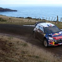 Sebastien Loeb en tête du rallye de Nouvelle-Zélande aprèsd la 1ère journée