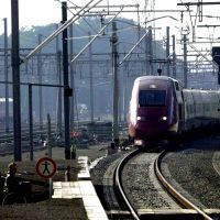 Illustration  : un thalys entre en gare de Louvain