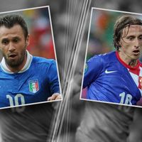 Cassano et Modric