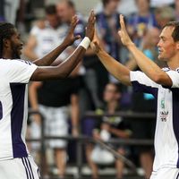 Mbokani et De Sutter, tous les deux buteurs contre Ekranas