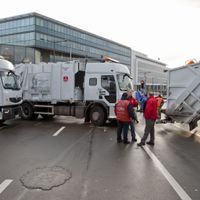 Illustration - Les chauffeurs de camions ralentiront le trafic autoroutier le 24 septembre