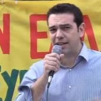 Alexis Tsipras, président du parti grec Syriza