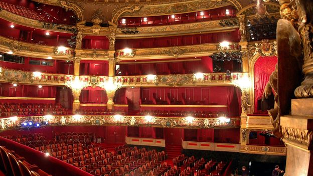 La salle de spectacle de la Monnaie